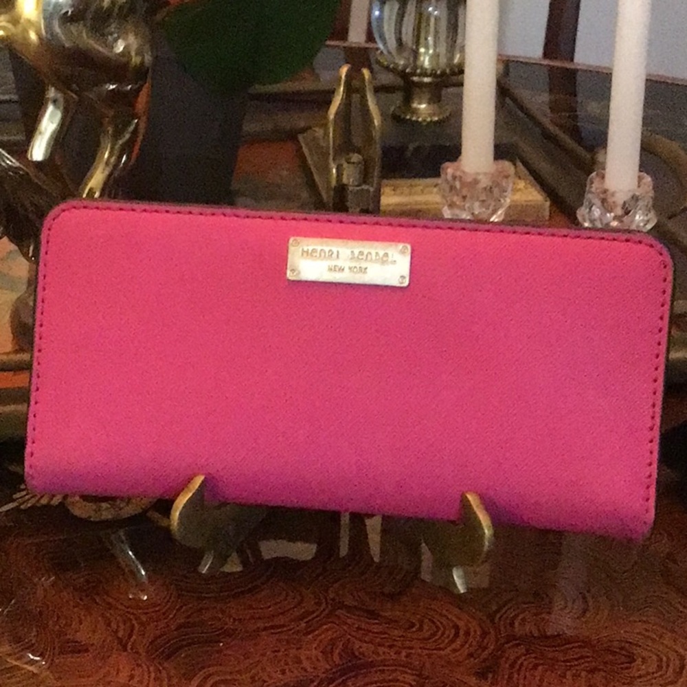 Henri Bendel Pink Wallet